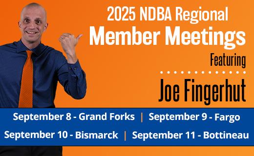 2025 NDBA Regional Member Meetings