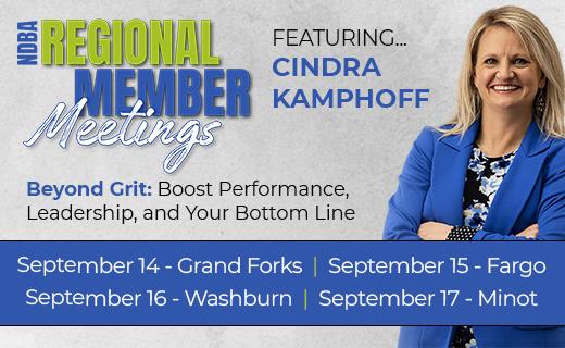 2026 NDBA Regional Member Meetings